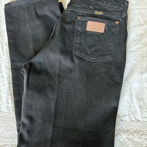 Wrangler Men's Black Jeans